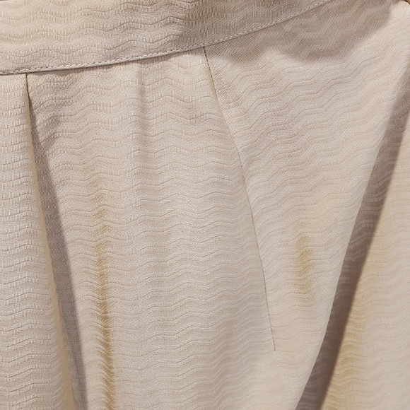 Giorgio Armani Vintage  beige Wool blended midi skirt size 12 - Picture 4 of 12